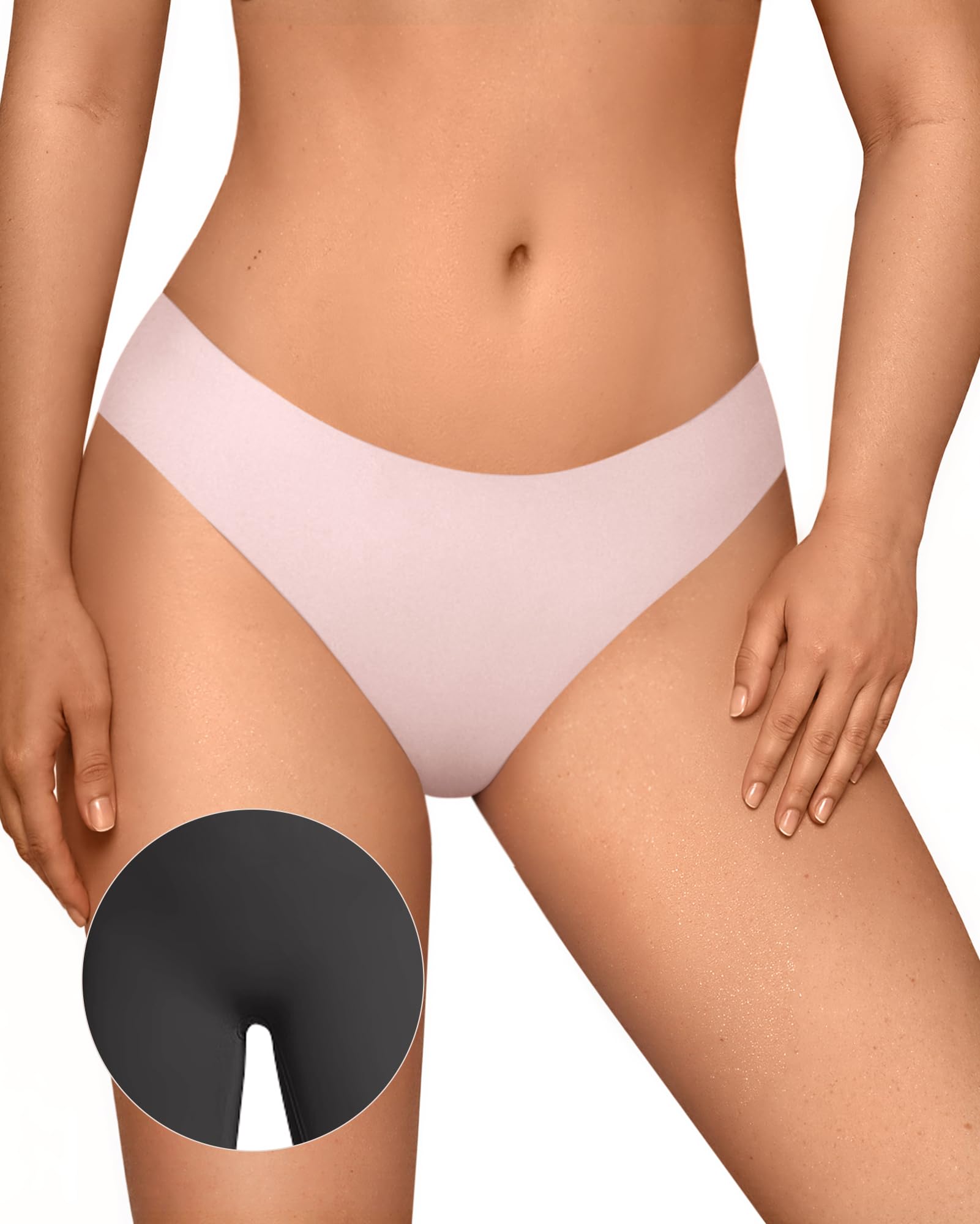 OEAK Seamless Thongs for Women Invisible Thongs